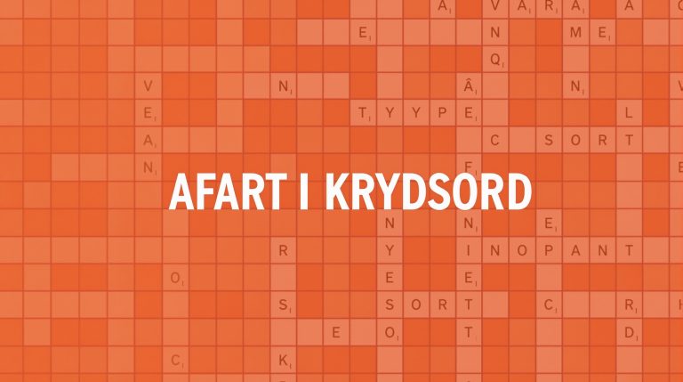 afart i krydsord