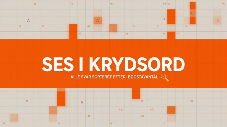 ses i krydsord