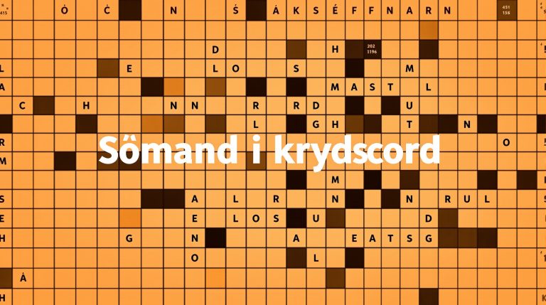 sømand i krydsord