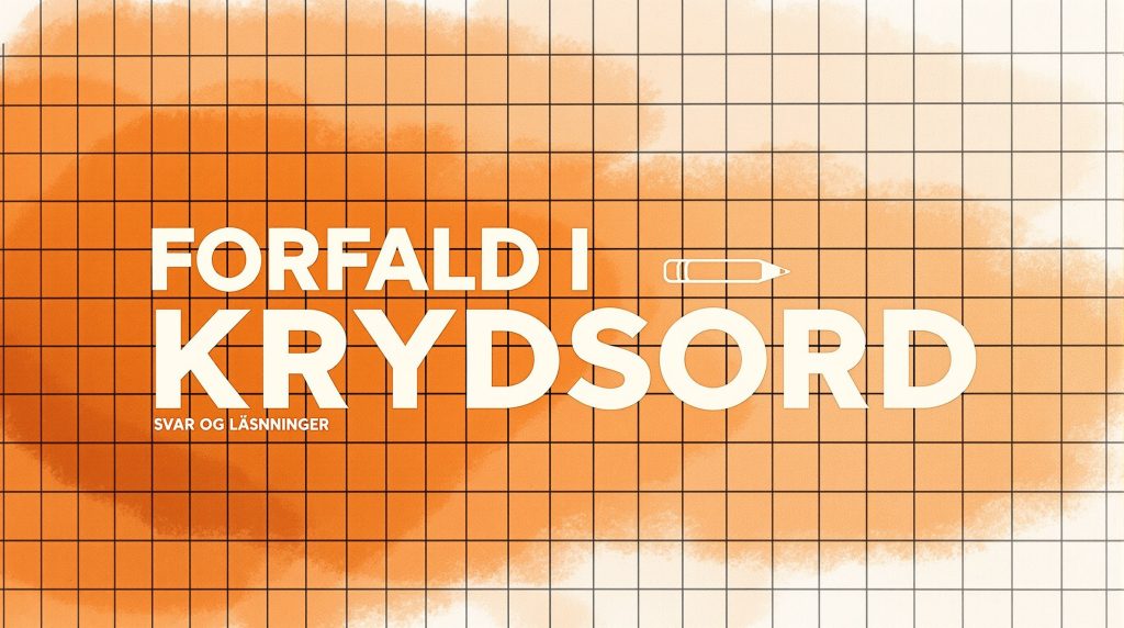 forfald i krydsord