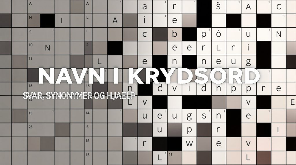 navn i krydsord