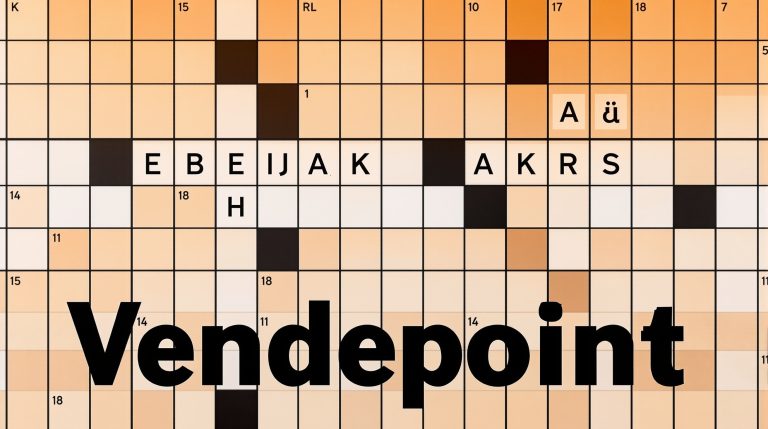 vendepunkt i krydsord