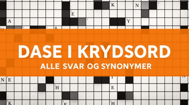 dase i krydsord